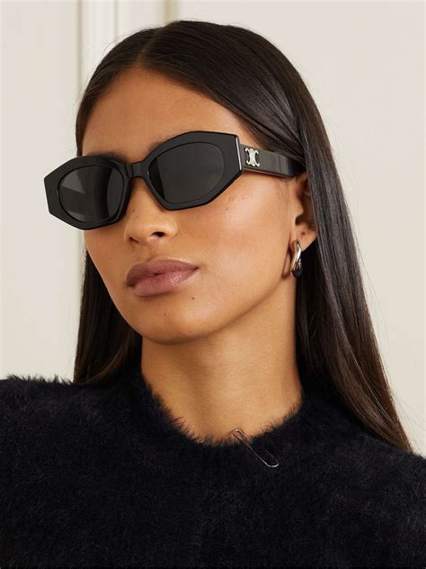 celine sunglasses cateye|celebrity Celine cat eye sunglasses.